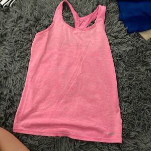 2 pink tank tops 1 is avia and Walmart brand